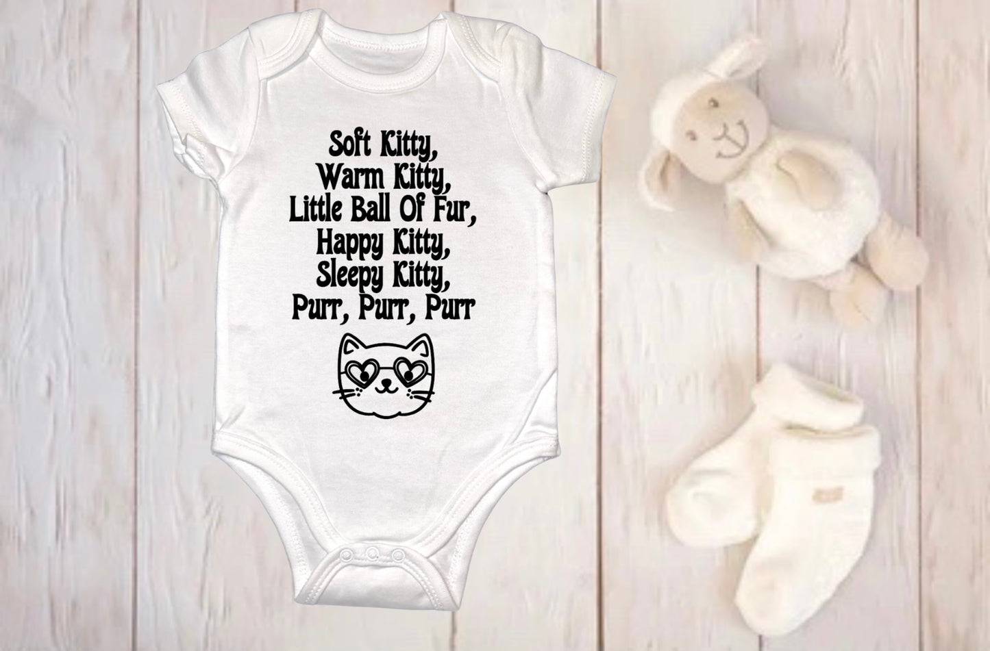 Soft Kitty, Warm Kitty, Little Ball Of Fur Onesie/Unisex